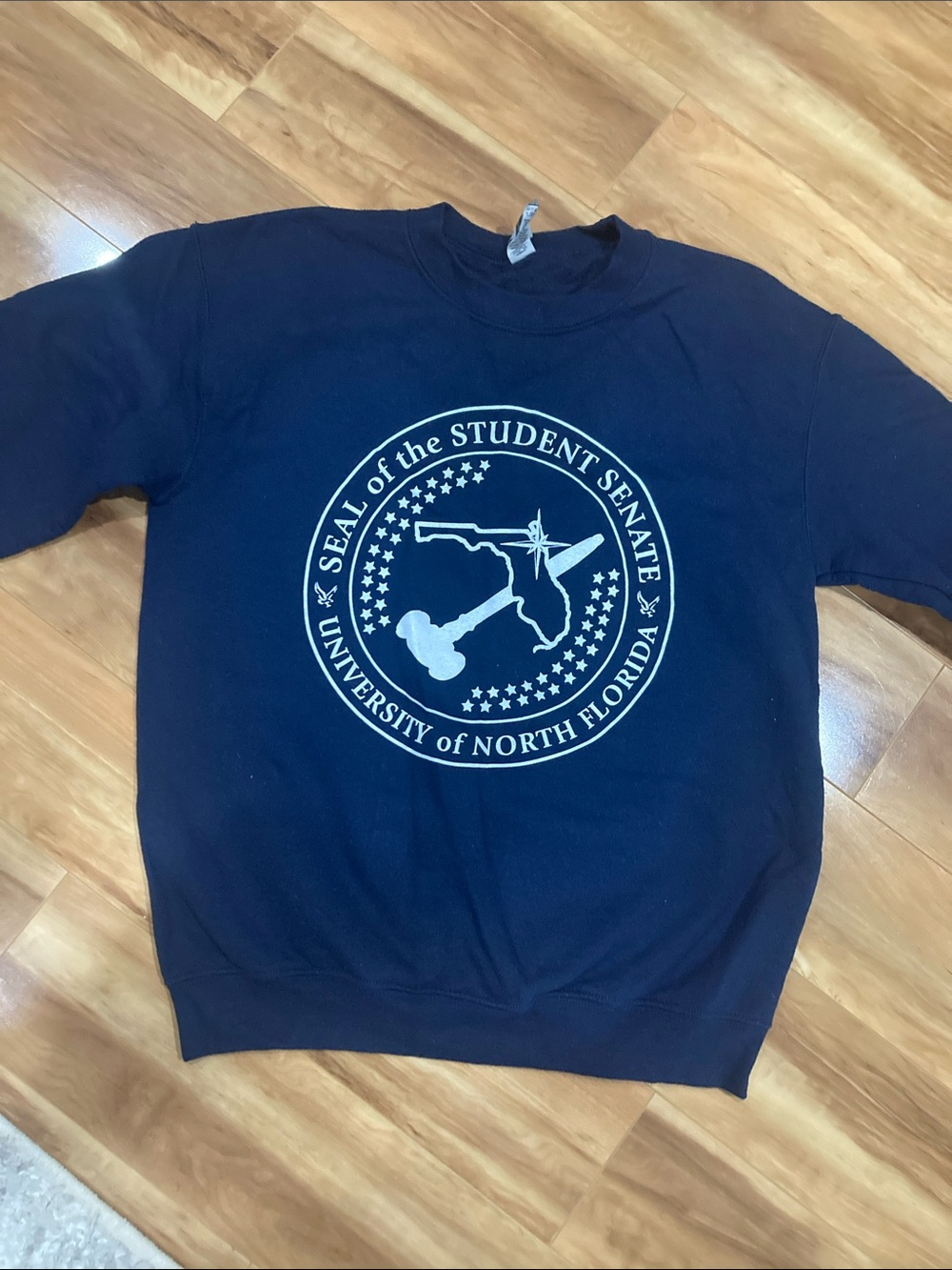 University of North Florida Navy Blue Student Senate Sweatshirt